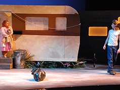 Students performing in UWF Theatres production of The Great American Trailer Park Musical
