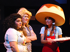 Students performing in UWF Theatres production of The Great American Trailer Park Musical