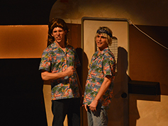 Students performing in UWF Theatres production of The Great American Trailer Park Musical