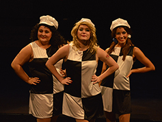 Students performing in UWF Theatres production of The Great American Trailer Park Musical