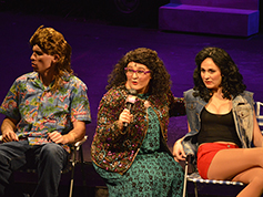 Students performing in UWF Theatres production of The Great American Trailer Park Musical