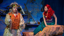 Students performing in UWF Theatres production of The Little Mermaid