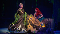 Students performing in UWF Theatres production of The Little Mermaid
