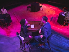 Students performing in UWF Theatres production of First Date