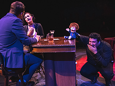 Students performing in UWF Theatres production of First Date