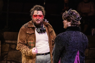 Students performing in UWF Theatres production of Macbeth
