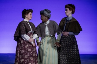 Students performing in UWF Theatres production of Our Town