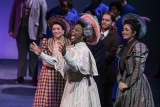 Students performing in UWF Theatres production of Our Town