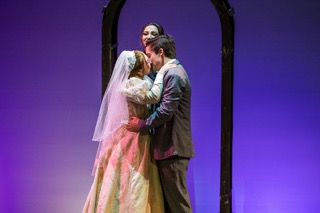 Students performing in UWF Theatres production of Our Town