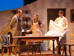 Students performing in UWF Theatres production of Dancing at Lughnasa