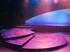 Students performing in UWF Theatres production of On the Verge