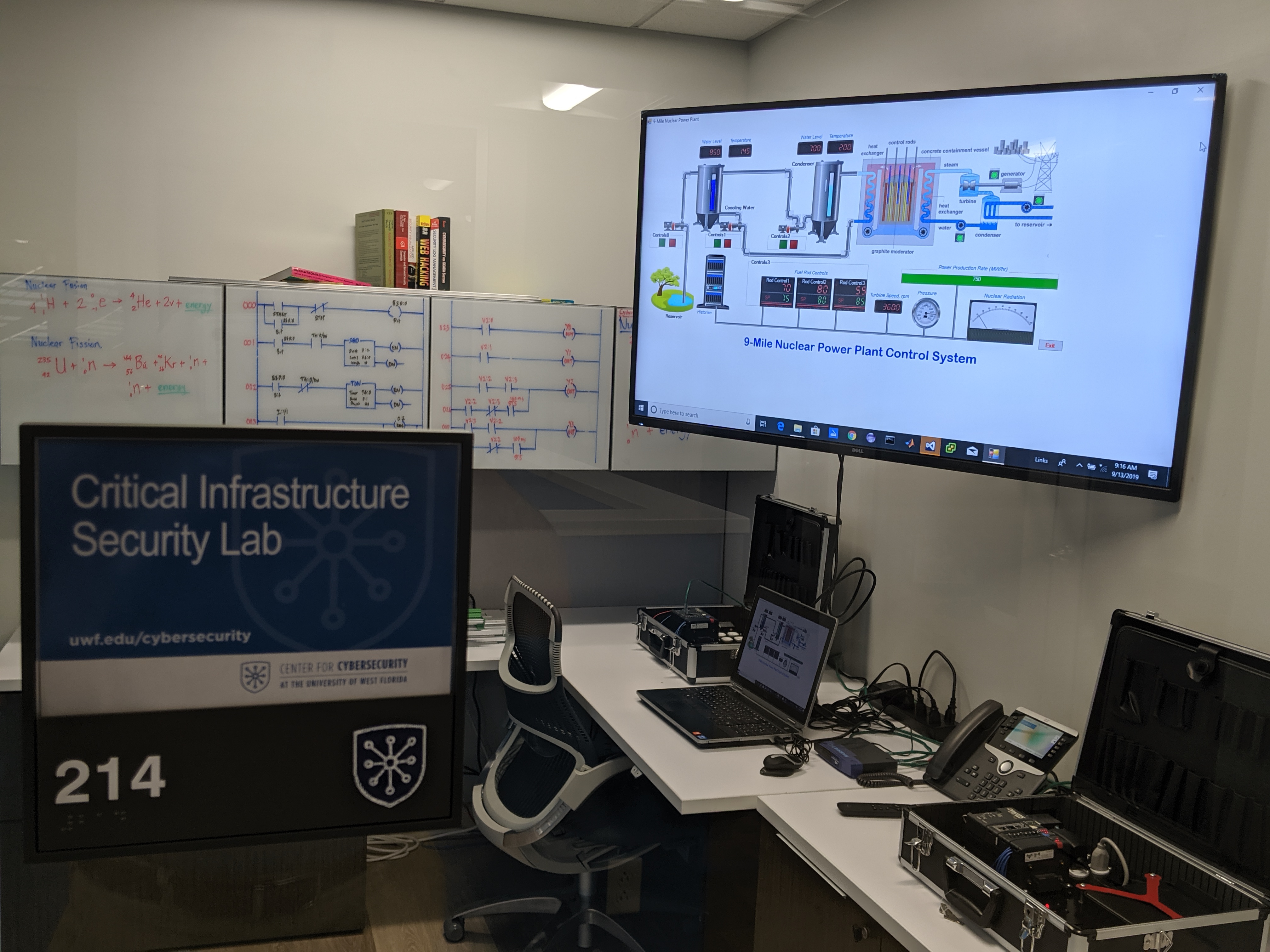 View of the Critical Infrastructure Security Lab