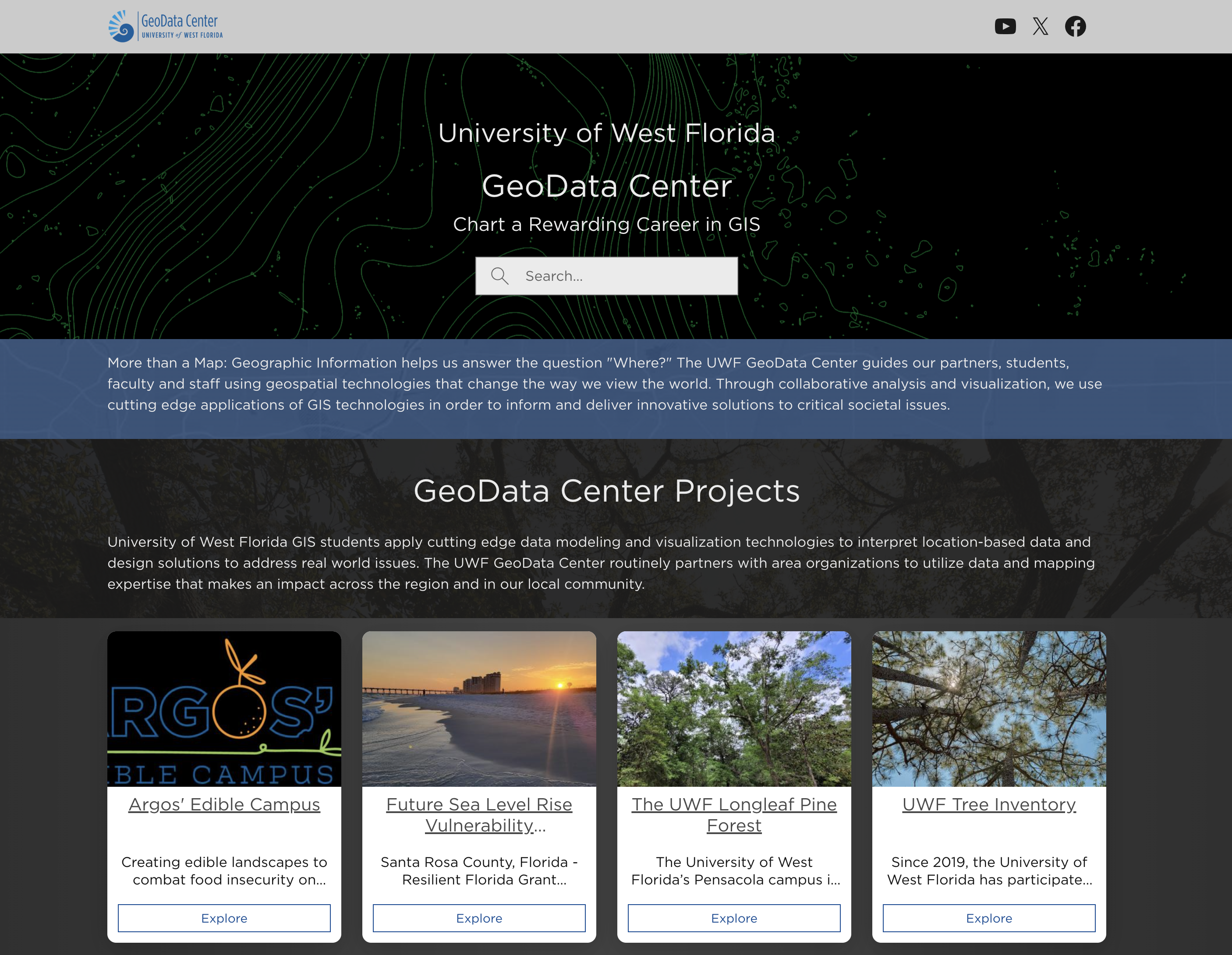 GeoData Hib website image