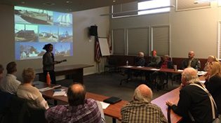 dr khakzad presenting at nerr