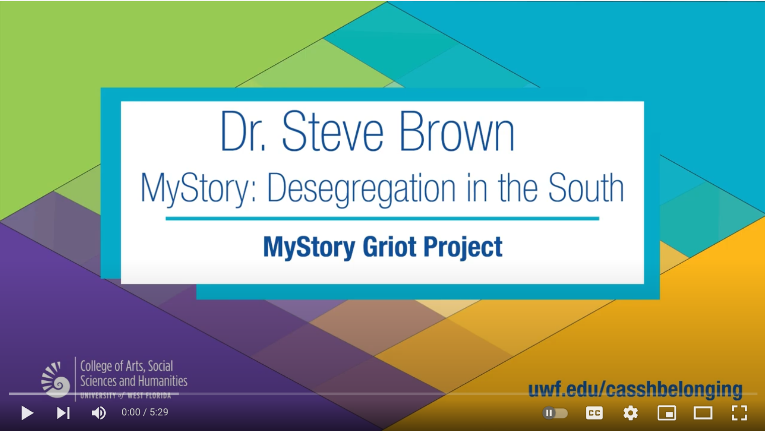 A design image of Brown's title story