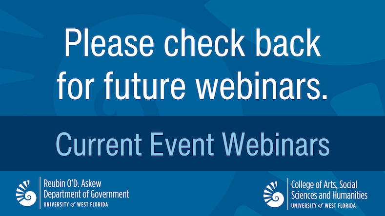 Current Event Webinars Title Slide