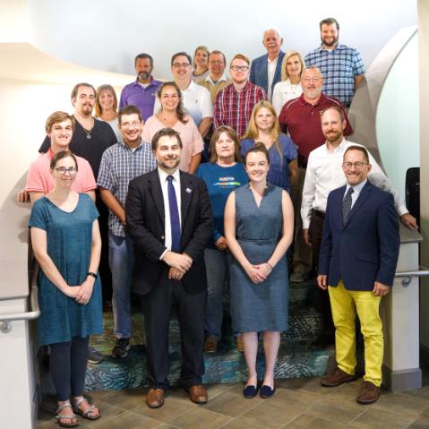 A group of educators at the Jack Miller Summer Institute for Civics Educators