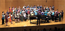 UWF chorus and others perform for the summer festival