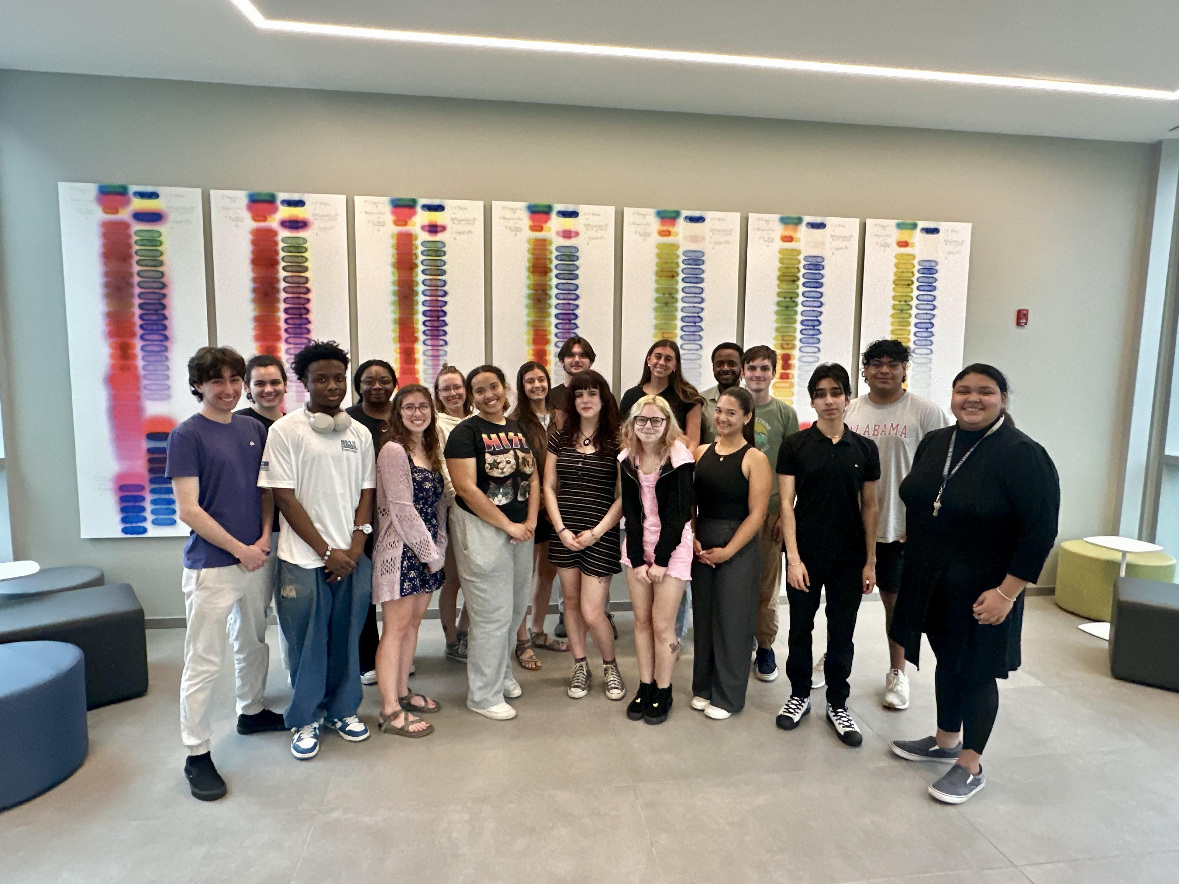 Student peer mentor group photo