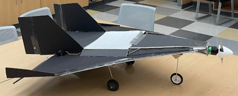Cropped Delta-Wing Prototype Right Facing