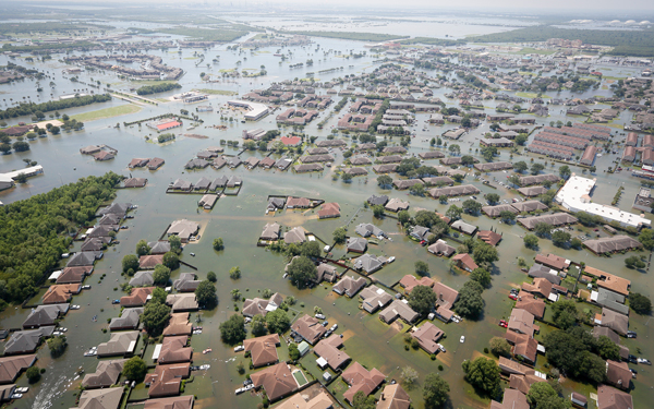 Storm Surge Flooding during Hurricane Harvey