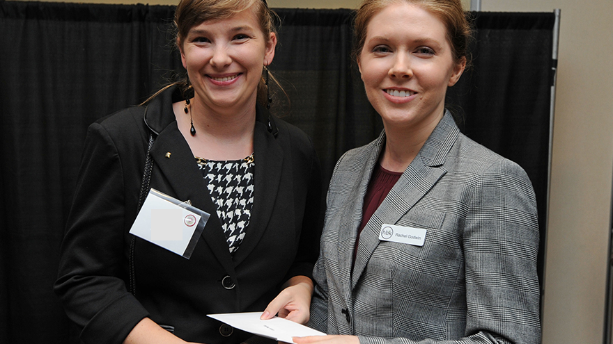 Student receives scholarship