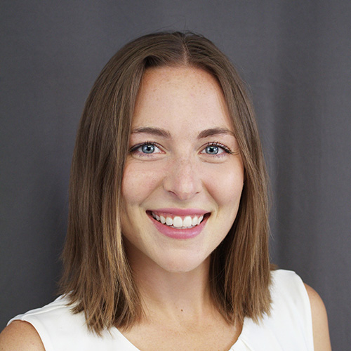 Cheyanne Allred-Lopez indoor headshot.