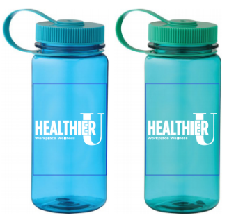 healthier u branded water bottles