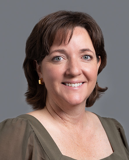 Jana Burch indoor headshot.