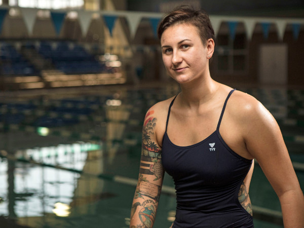 UWF swimmer Theresa Michalak