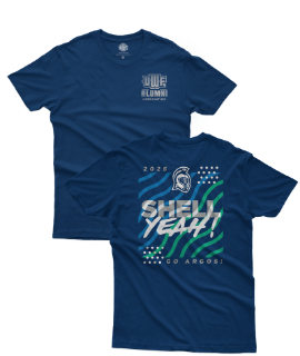 The 2025 UWF Alumni spirit t-shirt Shell Yeah