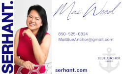 Mai Lee Blue Anchor Logo