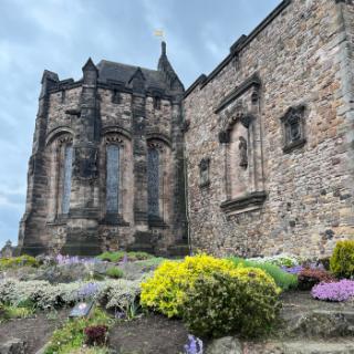 a stone castle in the UK