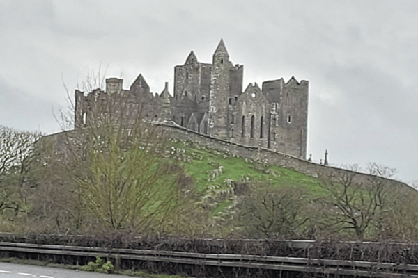 The Rock of Cashel, County Tipperary. According to legend, St. Patrick delivered his famous sermon here in the 5th Century AD.