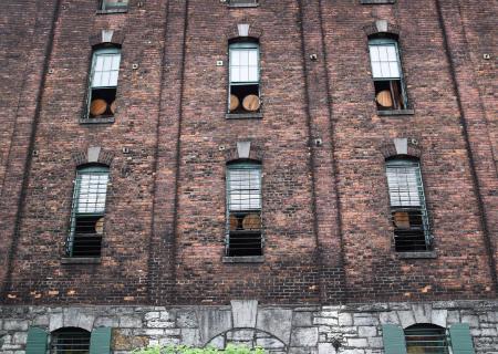 Brick bourbon warehouse