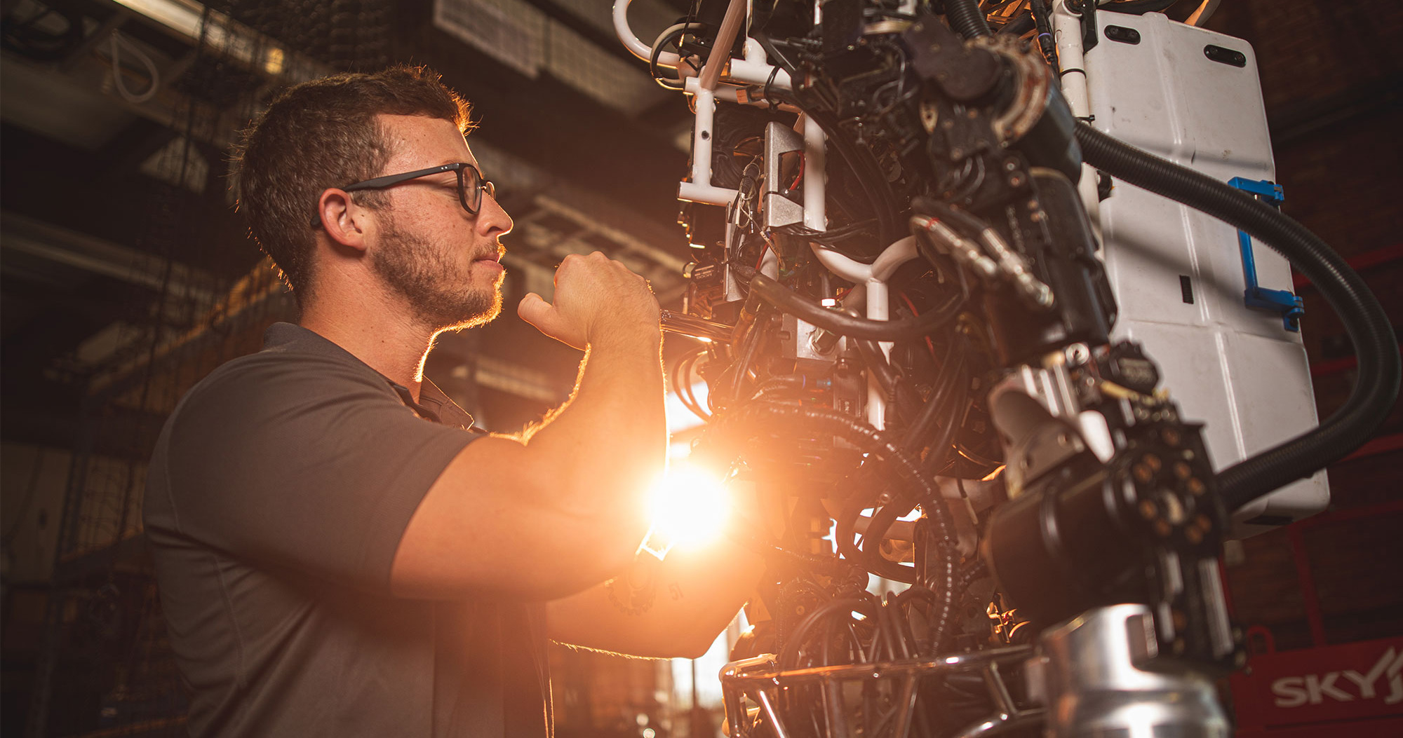 With a love for mechanics instilled by his grandfather, Steven Thornton built on his natural abilities to become a valued member of the robotics lab team at IHMC.