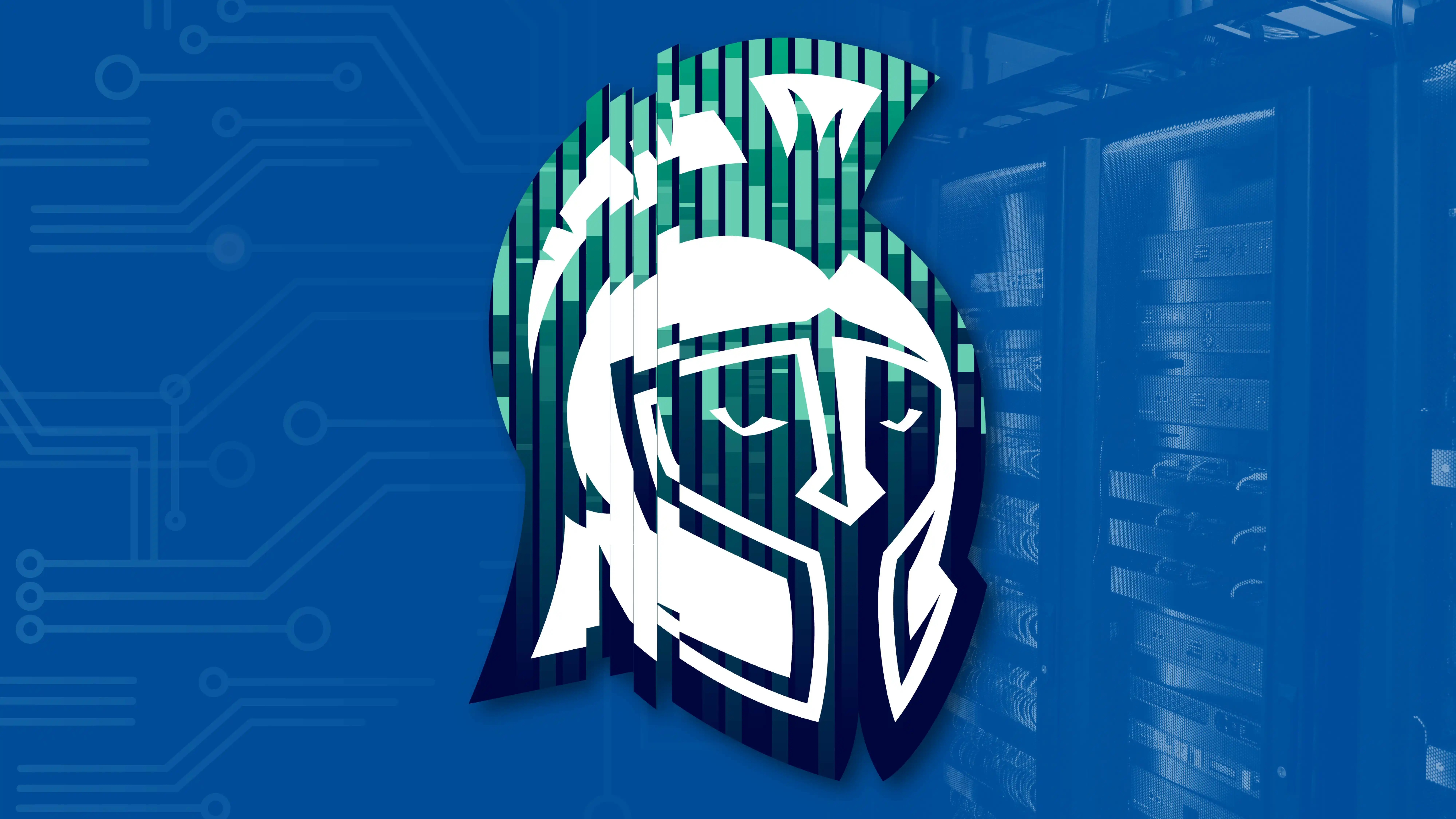 Argie logo on blue background