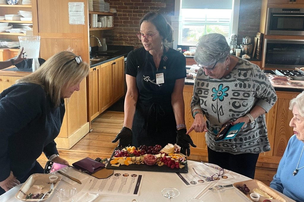 Bodacious instructor and Leisure Learning students