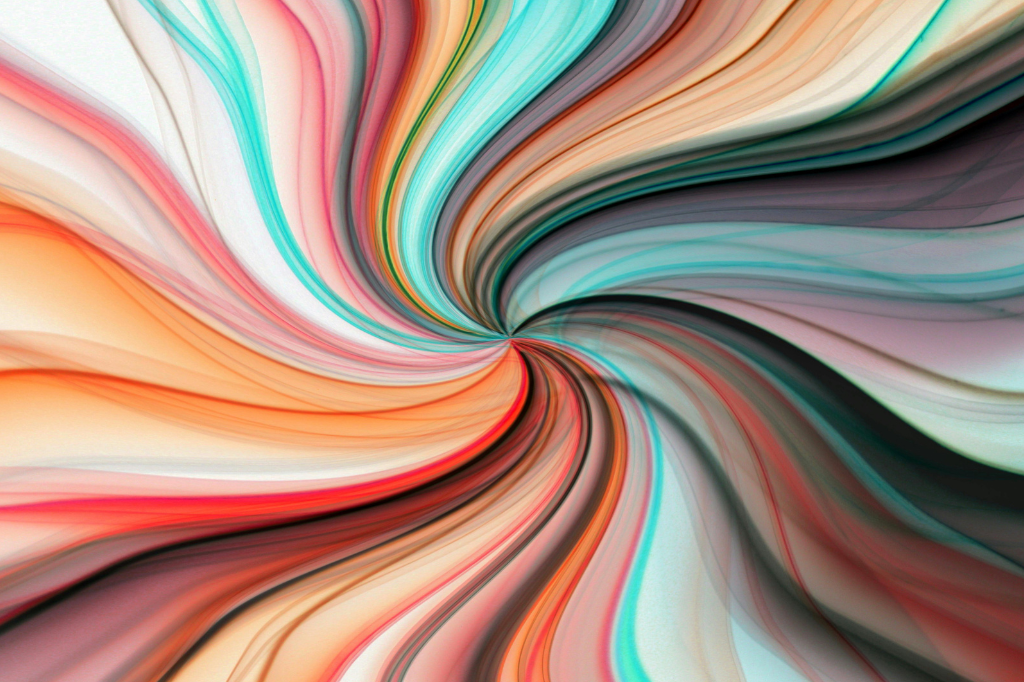 Colorful swirl