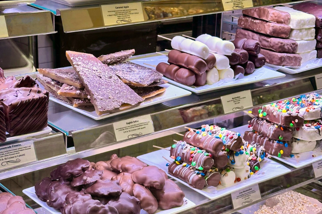 Display of sweets from Bubba's Sweets Spot