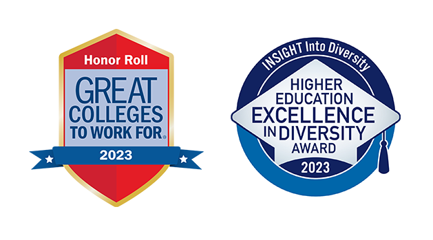 UWF Great Colleges and HEED Award Badges