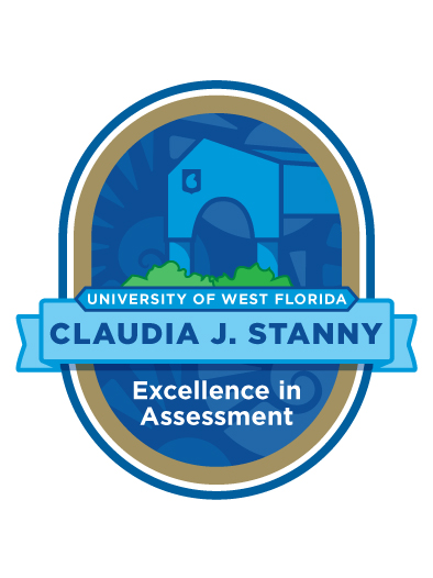 university of west florida claudia j stanny excellence in assessment award