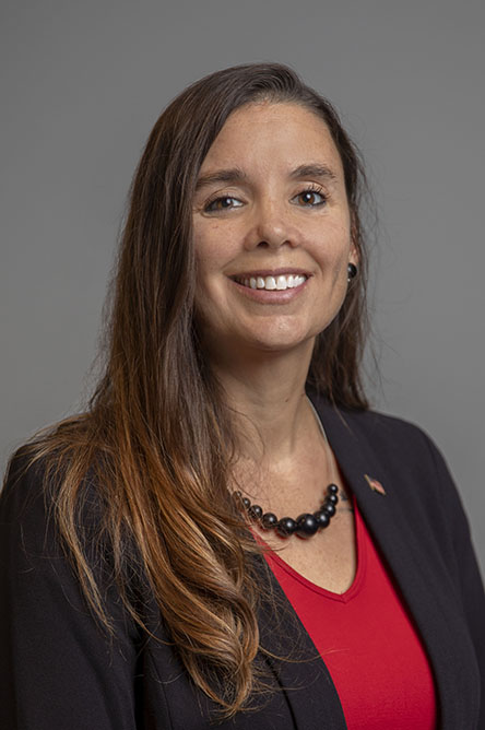 Lori Milkeris indoor headshot.