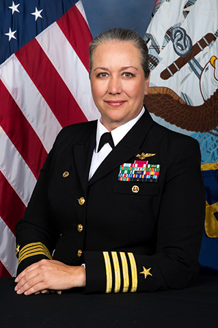 Capt. Chandra Newman military portrait