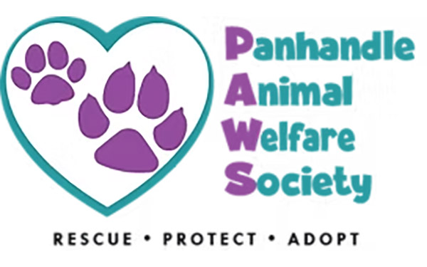 Panhandle Animal Welfare Society (PAWS) Rescue • Protect • Adopt logo