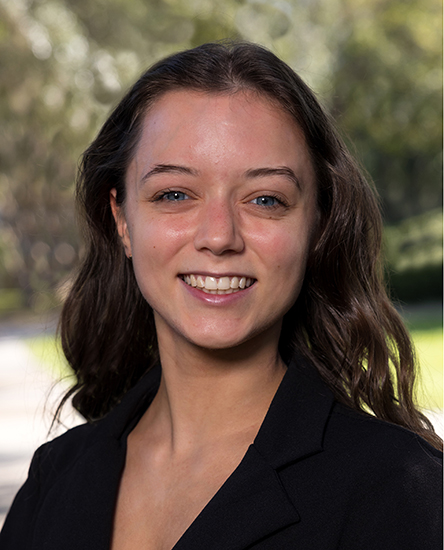 Savannah Guilford outdoor headshot.