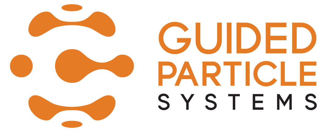 Guided Particle Systems logo.