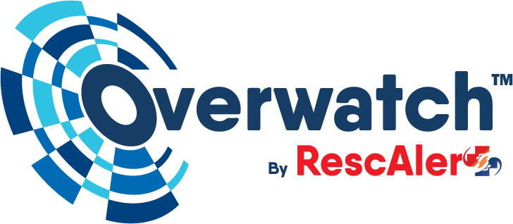 Overwatch by RescAlert logo.