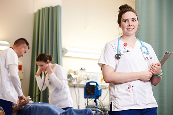Nursing Student Smiling