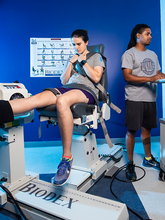 UWF offers education through hands-on experience giving students a wide range of options for a professional career in the health industry.	